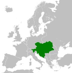 Az Osztr&aacute;k-Magyar Monarchia t&eacute;rk&eacute;pe