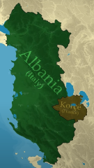 A Kor&ccedil;ai Auton&oacute;m K&ouml;zt&aacute;rsas&aacute;g t&eacute;rk&eacute;pe (barna ter&uuml;let)