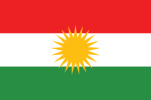 A La&ccedil;ini Kurd K&ouml;zt&aacute;rsas&aacute;g z&aacute;szlaja