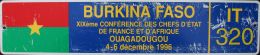 * BURKINA FASO | IT/320 * BURKINA FASO... | IT/320