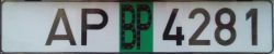 AP |BP| 4281 AP |BP| 4281