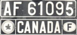 AF 61095/* CANADA * AF 61095/* CANADA *