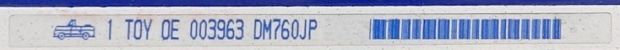 * 1 TOY OE 003963 DM760JP *