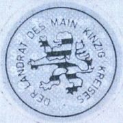 Plakette – Der Landrat des Main-Kinzig-Kreises (1990) Plakette – Der Landrat des Main-Kinzig-Kreises (1990)