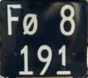 F&oslash; 8/191