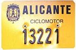 * ALICANTE/CICLOMOTOR/13221