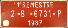 1&ordm; SEMESTRE/2-B-6731-P/1987