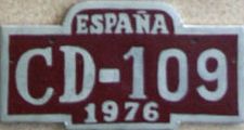 ESPAÑA/CD-109/1976 ESPAÑA/CD-109/1976