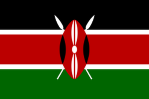 Kenya z&aacute;szlaja