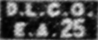 D.L.C.O./E.A. 25 D.L.C.O./E.A. 25