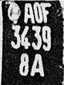 AOF/3439/8A AOF/3439/8A
