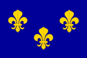 A Francia Királyság zászlaja