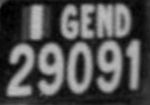 * GEND/29091 * GEND/29091