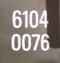 6104/0076 6104/0076
