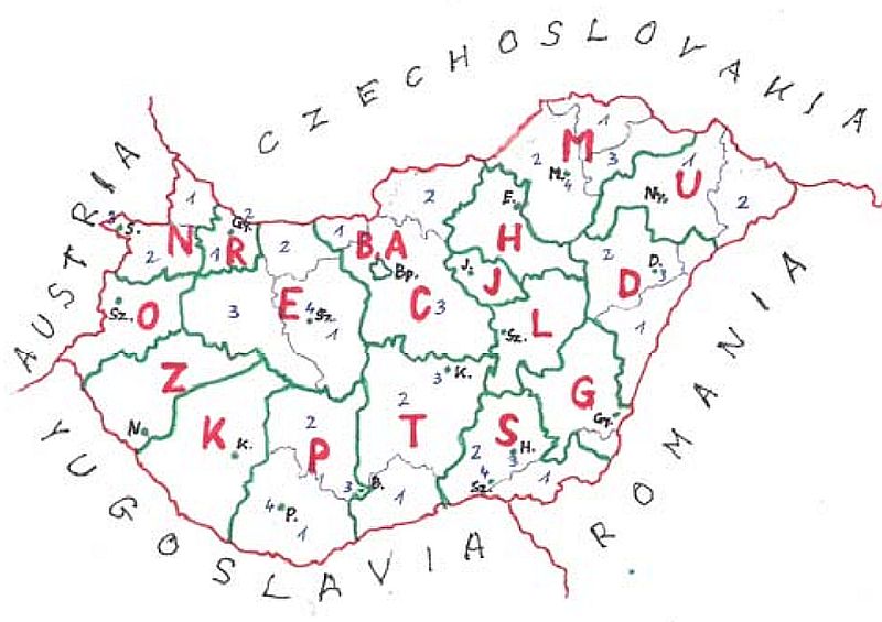 Ter�leti k�dok 1933-t�l