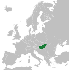 A Magyar K&ouml;zt&aacute;rsas&aacute;g elhelyezked&eacute;se