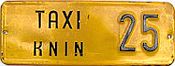 TAXI/KNIN 25