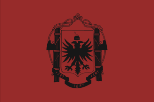 Az Alb&aacute;niai Kir&aacute;lys&aacute;g olasz protektor&aacute;tus&aacute;nak z&aacute;szlaja