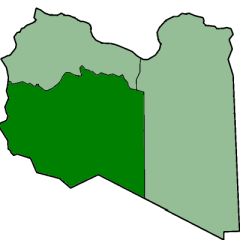 Fezzan térképe