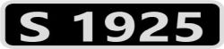 S 1925 S 1925
