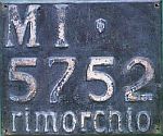 MI/5752/rimorchio MI/5752/rimorchio