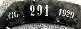 RĪGA 291 1929 RĪGA 291 1929