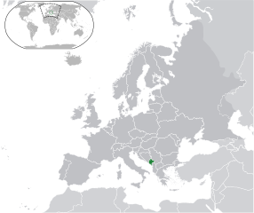 Montenegr&oacute; elhelyezked&eacute;se