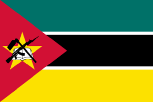 A Mozambiki N&eacute;pk&ouml;zt&aacute;rsas&aacute;g z&aacute;szlaja (1983&ndash;1990)