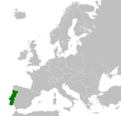 A Portug&aacute;l K&ouml;zt&aacute;rsas&aacute;g (1933&ndash;1975) elhelyezked&eacute;se
