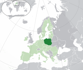 Lengyelorsz&aacute;g elhelyezked&eacute;se