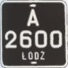 A/2600/ŁÓDŻ A/2600/ŁÓDŻ