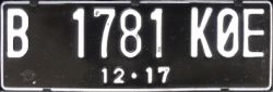 B 1781 KOE