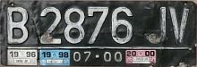 B 2876 JV/07-00