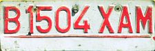 B 1504 XAM B 1504 XAM