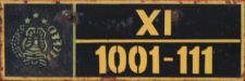 * | XI/1001-111
