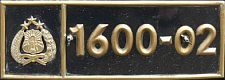 * | 1600-02 * | 1600-02