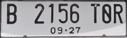 B 2156 TØR