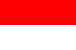 Indon&eacute;zia z&aacute;szlaja