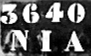 3640/NIA 3640/NIA