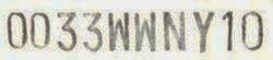 0033WWNY10 0033WWNY10