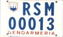 * RSM/00013/GENDARMERIA * RSM/00013/GENDARMERIA