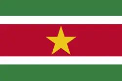 Suriname zászlaja
