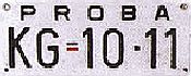 PROBA/KG*10-11