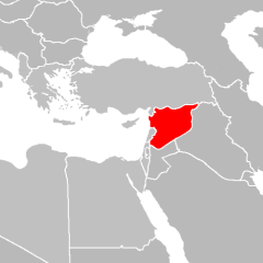 A Sz&iacute;riai Arab K&ouml;zt&aacute;rsas&aacute;g elhelyezked&eacute;se