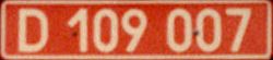 D 109 007
