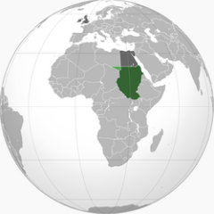 Az Angol-Egyiptomi Szud&aacute;n t&eacute;rk&eacute;pe