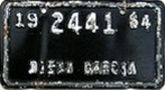 19|2441|84/DIEGO GARCIA 19|2441|84/DIEGO GARCIA