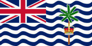 A Brit Indiai-&oacute;ce&aacute;ni ter&uuml;let z&aacute;szlaja