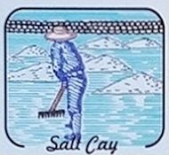Salt Cay jelképe a rendszámokon Salt Cay jelképe a rendszámokon