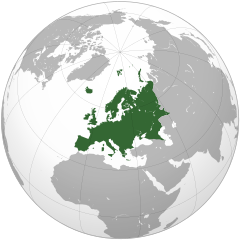 Eur&oacute;pa t&eacute;rk&eacute;pe